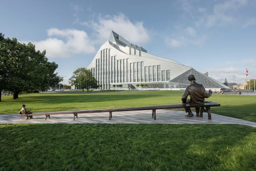 Summer at the National Library of Latvia