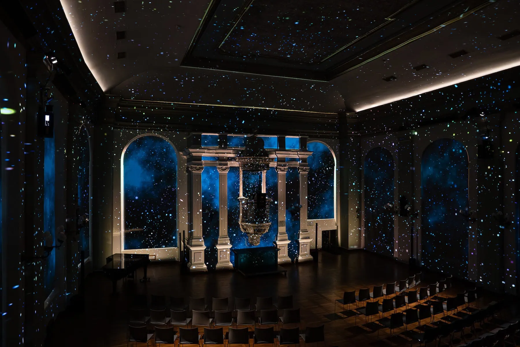 Interlude multimedia light and sound event