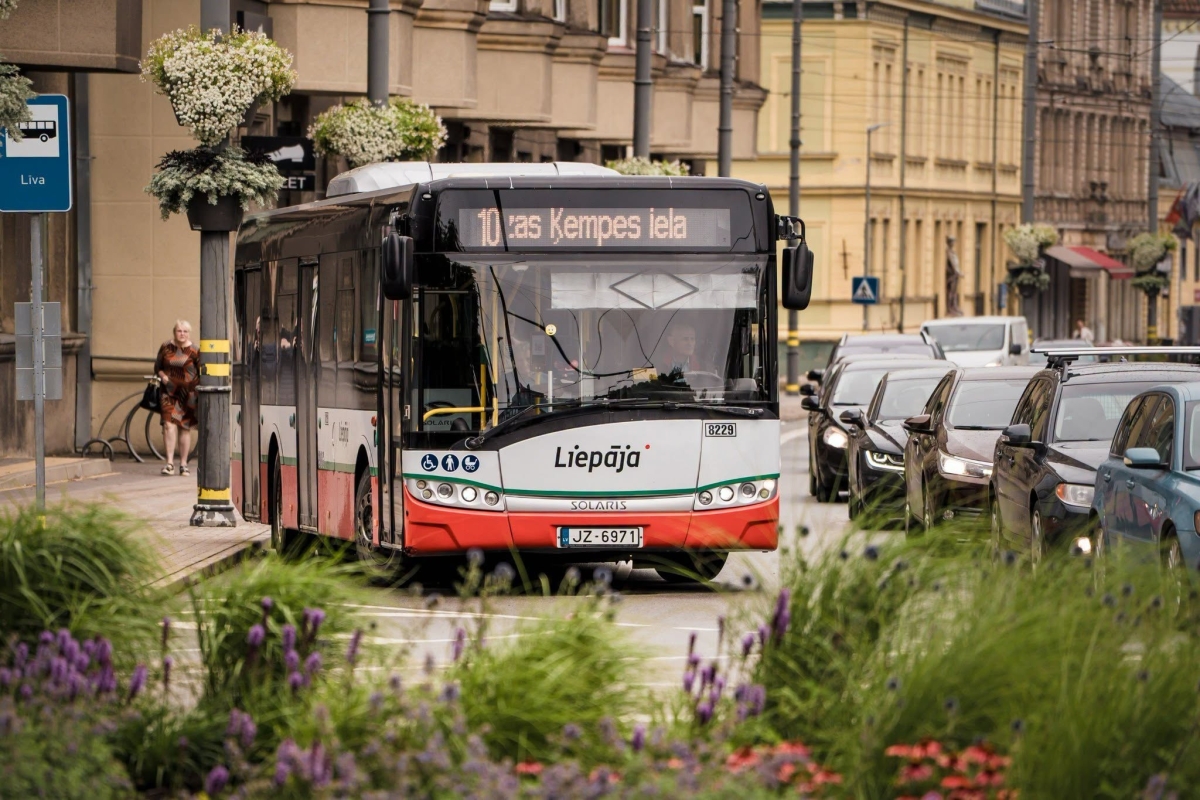 Встреча по изменениям в общественном транспорте Лиепаи с 1 сентября